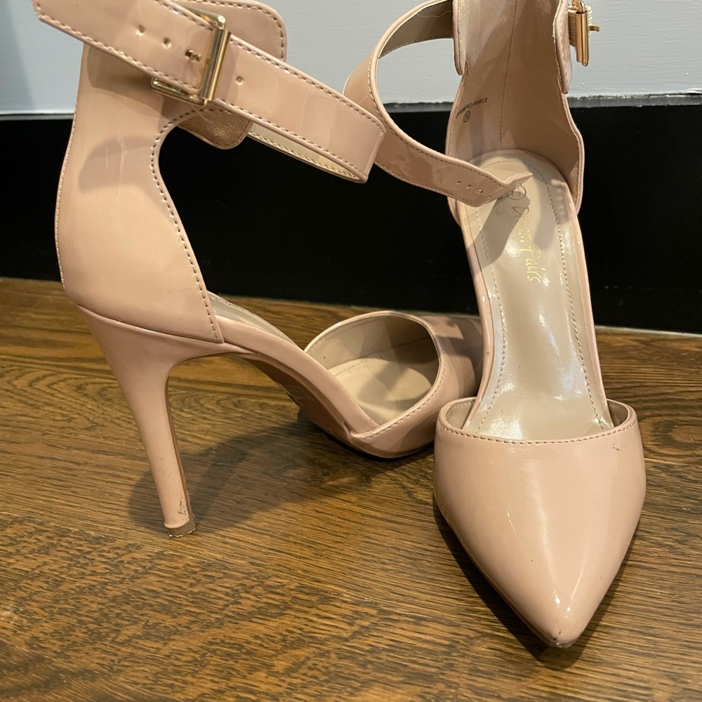 Nude/blush Heels